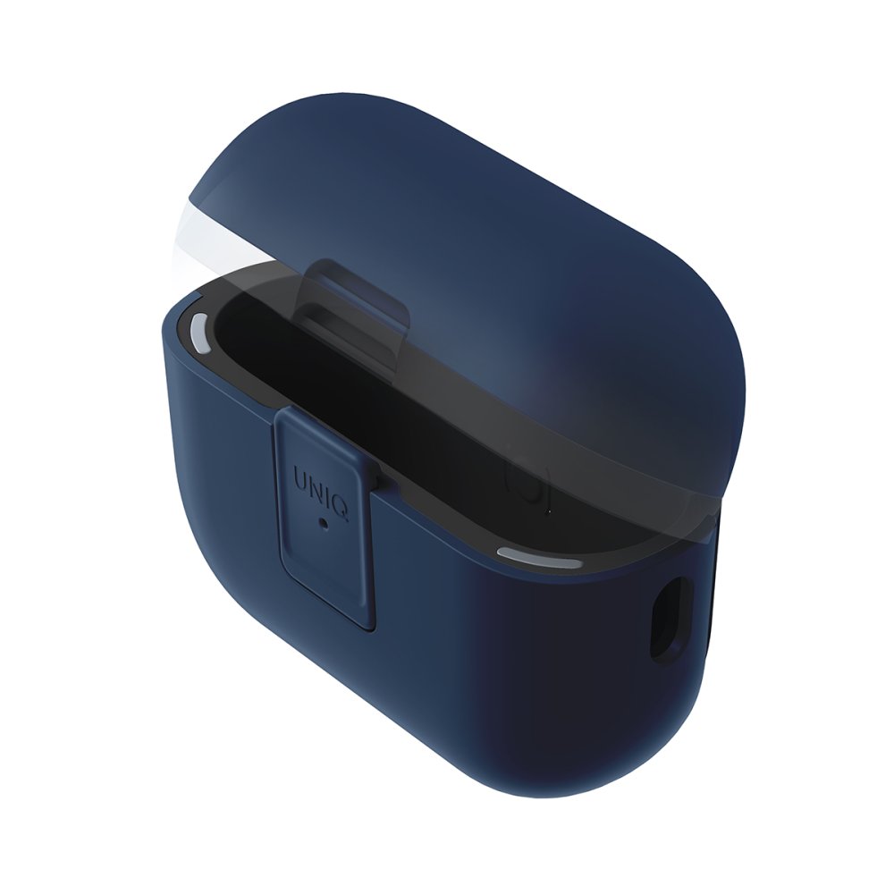 Uniq Airpods Pro 2 (2.nesil) Clyde Kilitli Kılıf - Mavi