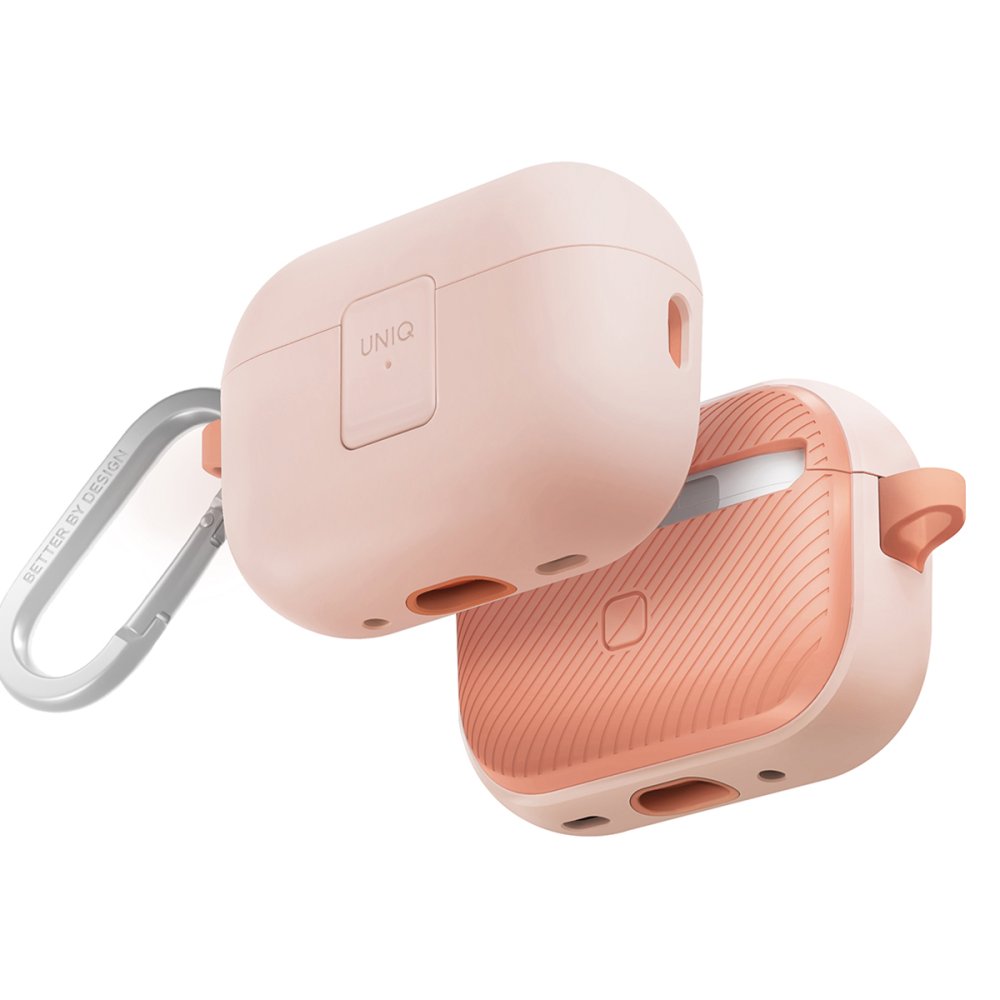 Uniq Airpods Pro 2 (2.nesil) Clyde Kilitli Kılıf - Pembe