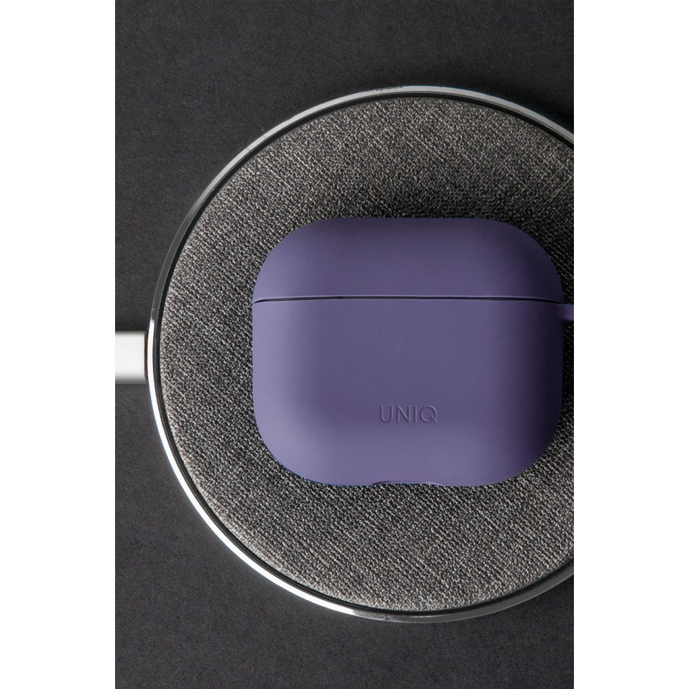 Uniq Airpods Pro 2 (2.nesil) Nexo Silikon Kılıf - Mor