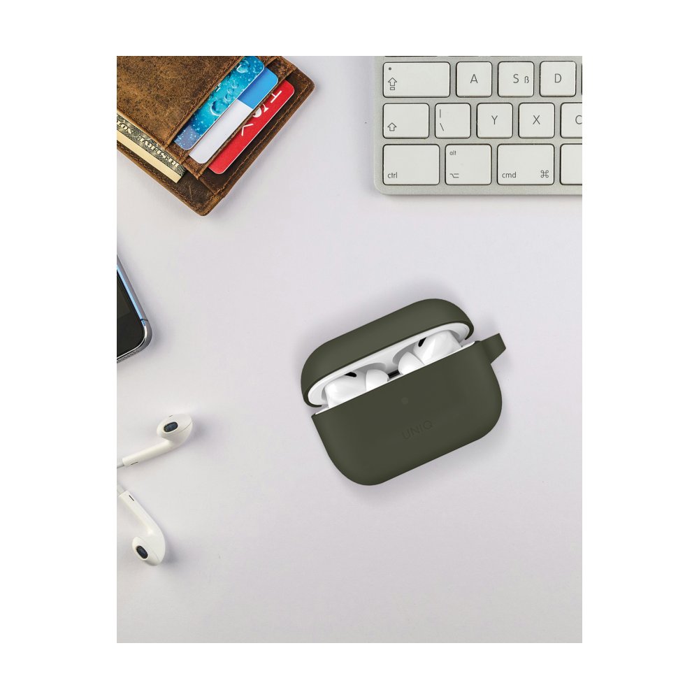 Uniq Airpods Pro 2 (2.nesil) Vencer Silikon Kılıf - Turuncu