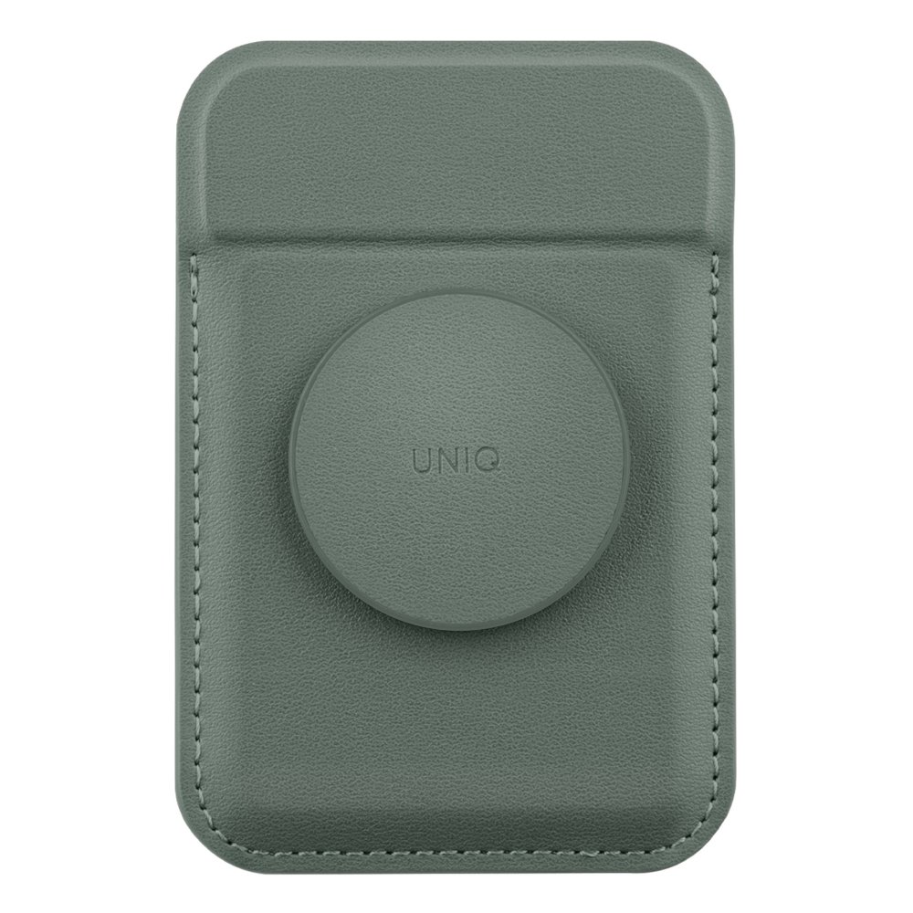 Uniq Flixa Popsocketli Manyetik Kartlık Stand - Koyu Yeşil