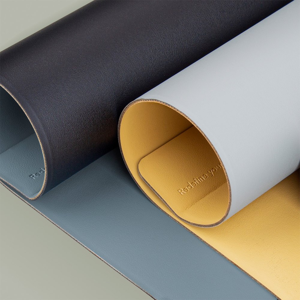 Uniq Hagen Reversible Kablo Organizerli Silikon Masaüstü Düzenleyici - Yeşil