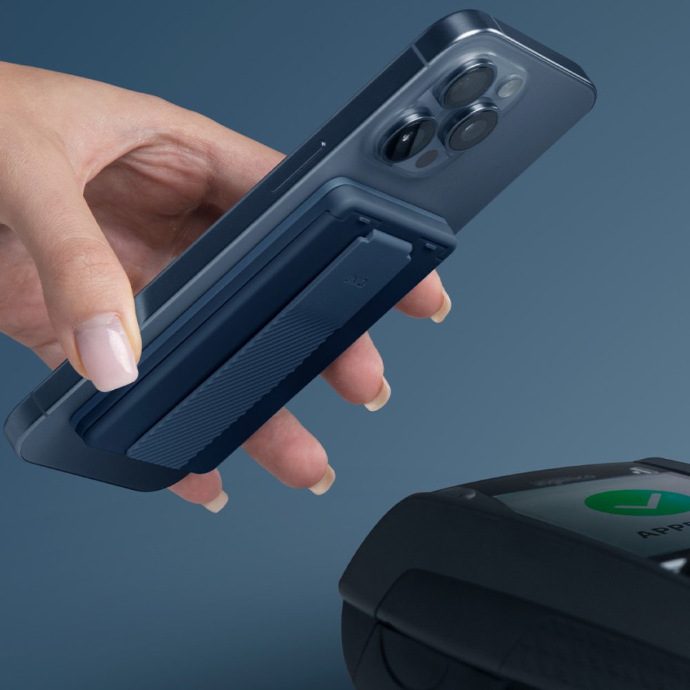 Uniq Heldro ID Manyetik Kartlıklı Kaydırmaz Stand - Pembe