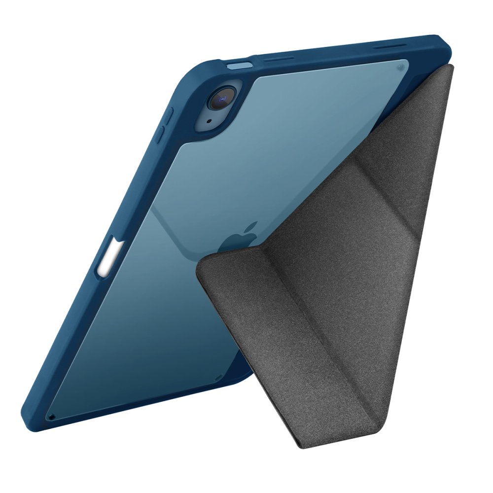 Uniq iPad 2022 10.9 (10.nesil) Moven Standlı Tablet Kapak - Açık Mavi