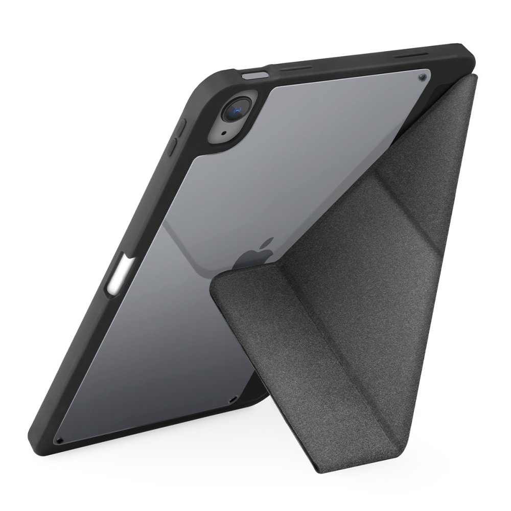 Uniq iPad 2022 10.9 (10.nesil) Moven Standlı Tablet Kapak - Gri