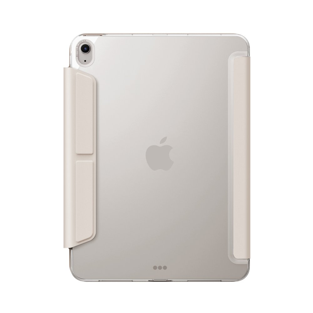 Uniq iPad Air 11 (2024) Camden Katlanabilir Tablet Kapak - Bej