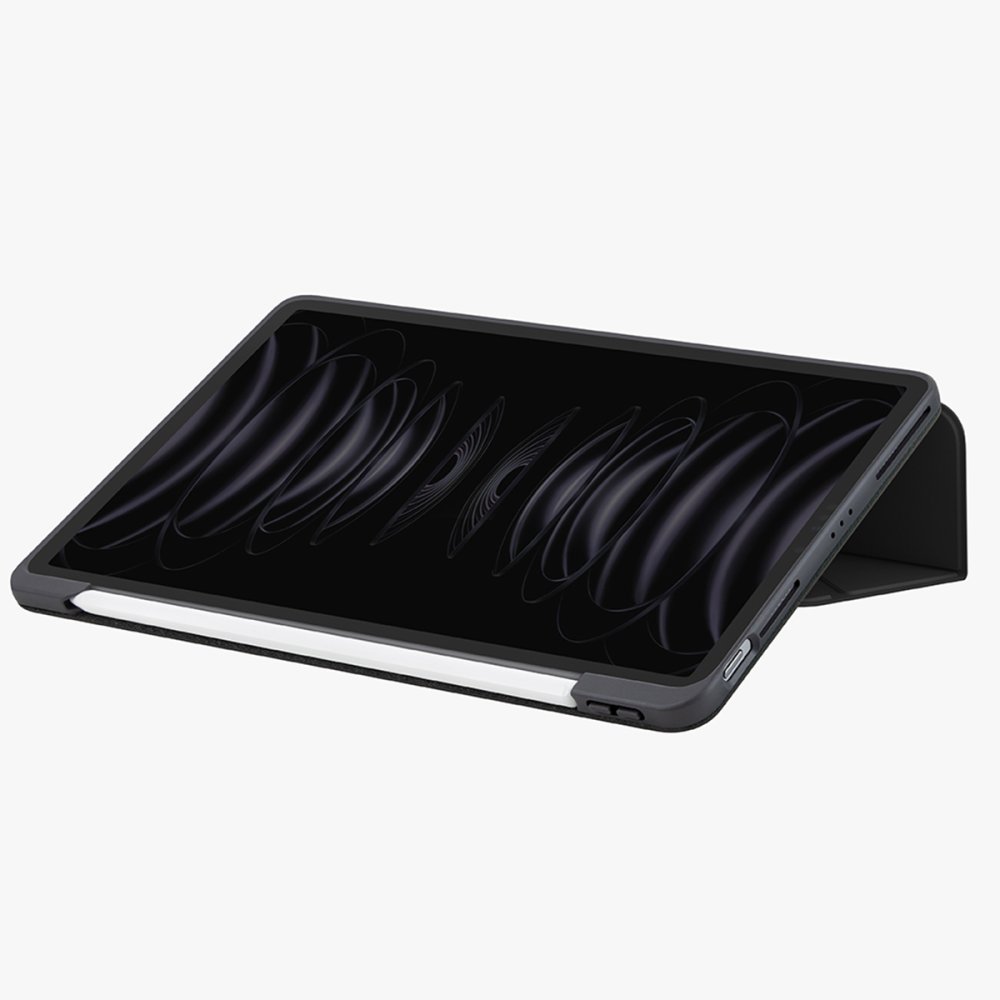 Uniq iPad Pro 11 (2022) Ryze Standlı Katlanabilir Tablet Kapak - Siyah