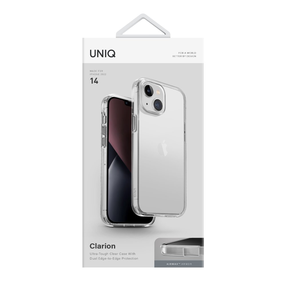 Uniq iPhone 14 Clarion Kapak - Şeffaf