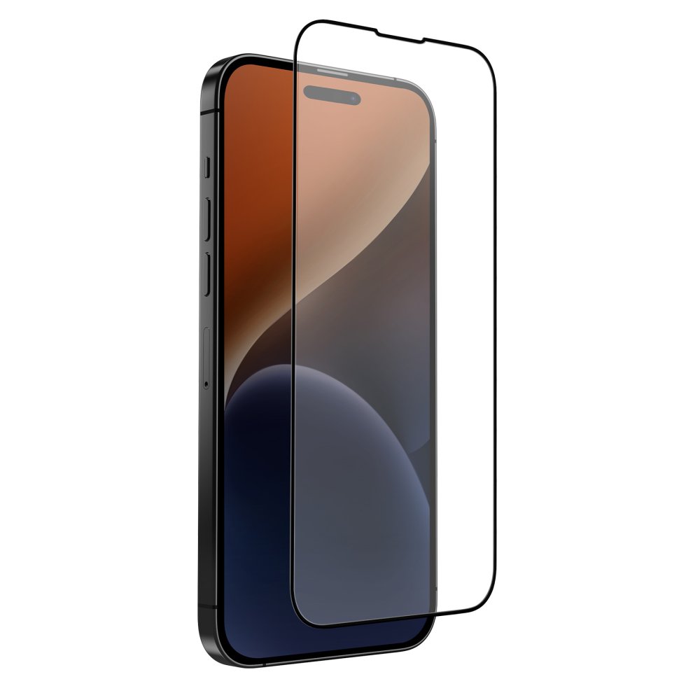 Uniq iPhone 14 Optix Mat Ekran Koruyucu - Siyah