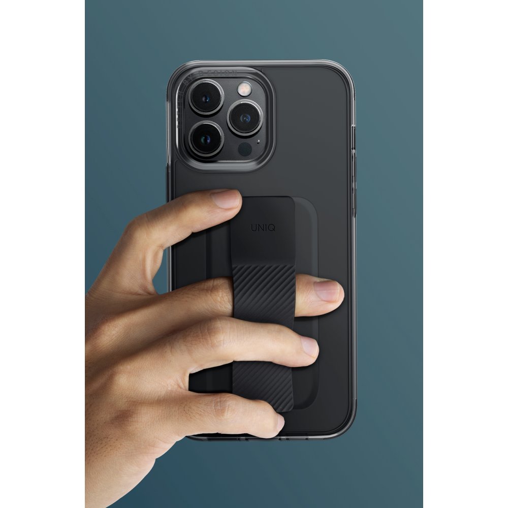 Uniq iPhone 14 Pro Heldro Mount Kapak - Derin Mor