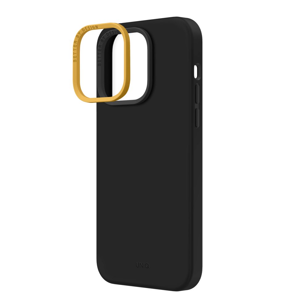 Uniq iPhone 14 Pro Lino Hue Magsafe Kapak - Gri