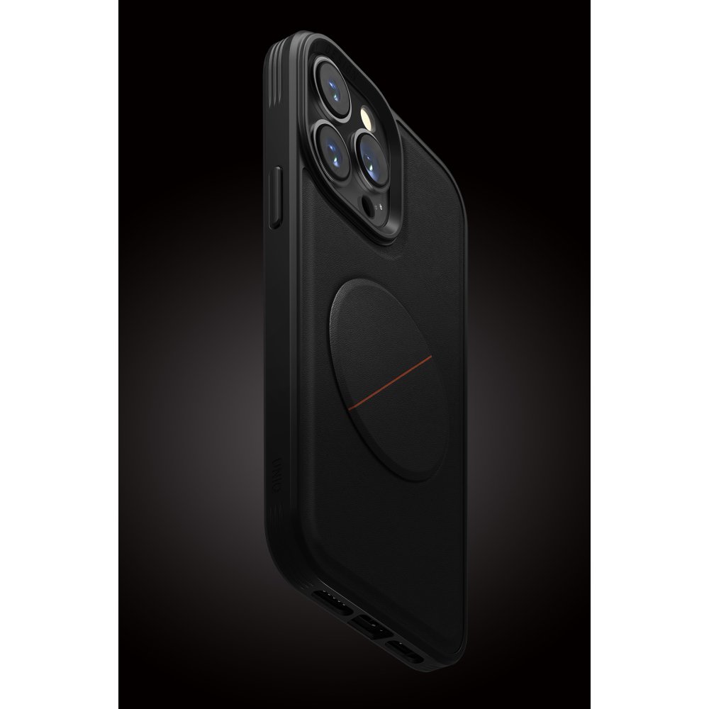 Uniq iPhone 14 Pro Novo Standlı Kapak - Siyah