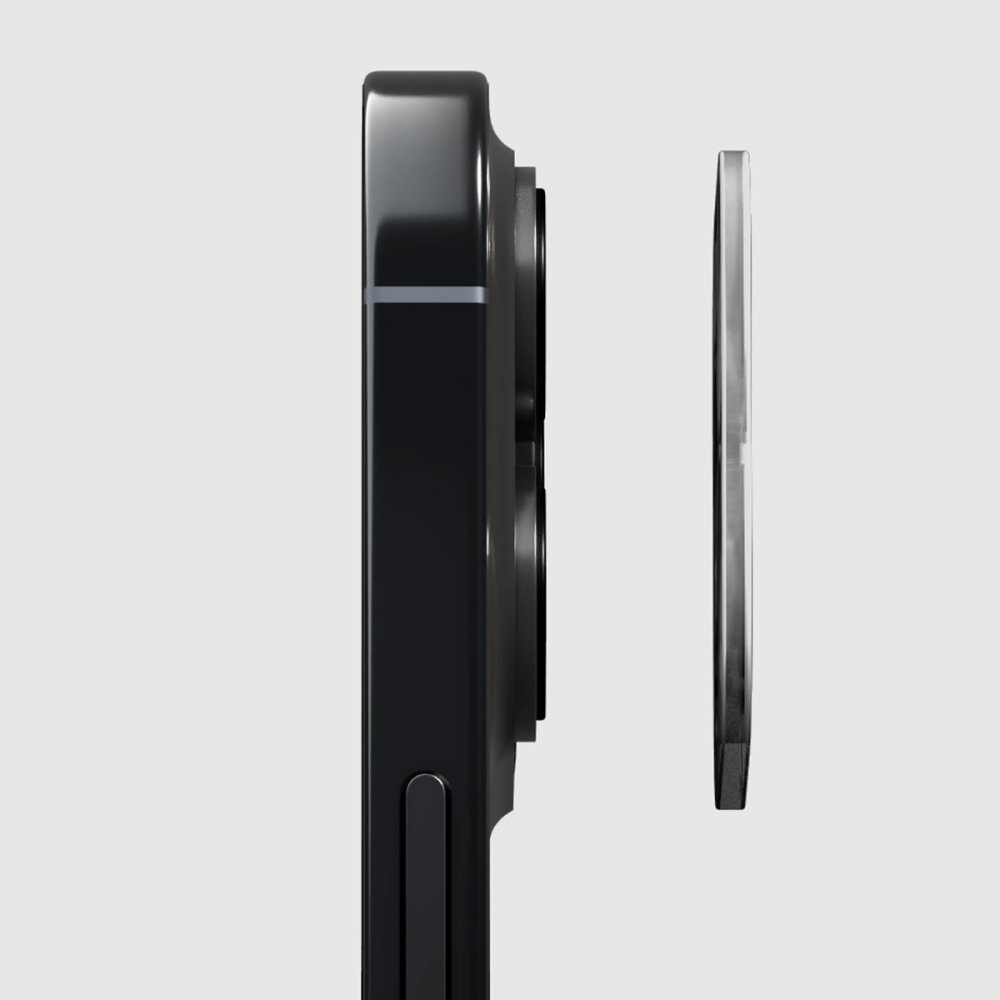 Uniq iPhone 14 Pro Optix Kamera Lens Koruyucu - Derin Mor