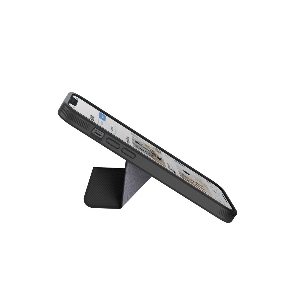 Uniq iPhone 14 Pro Transforma Magsafe Standlı Kapak - Siyah