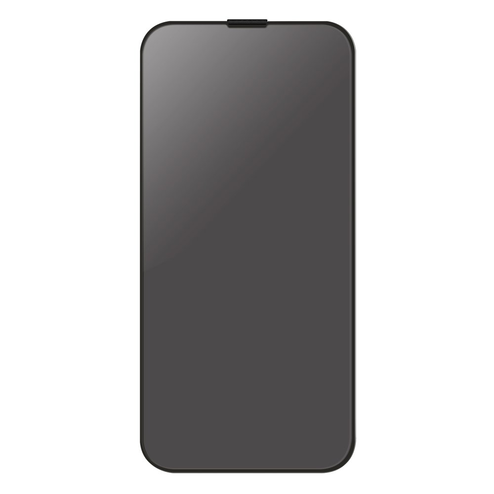 Uniq iPhone 15 Optix Hayalet Cam Ekran Koruyucu - Siyah