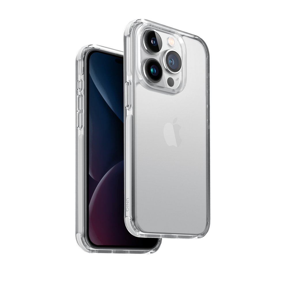 Uniq iPhone 15 Pro Max Combat Kapak - Beyaz