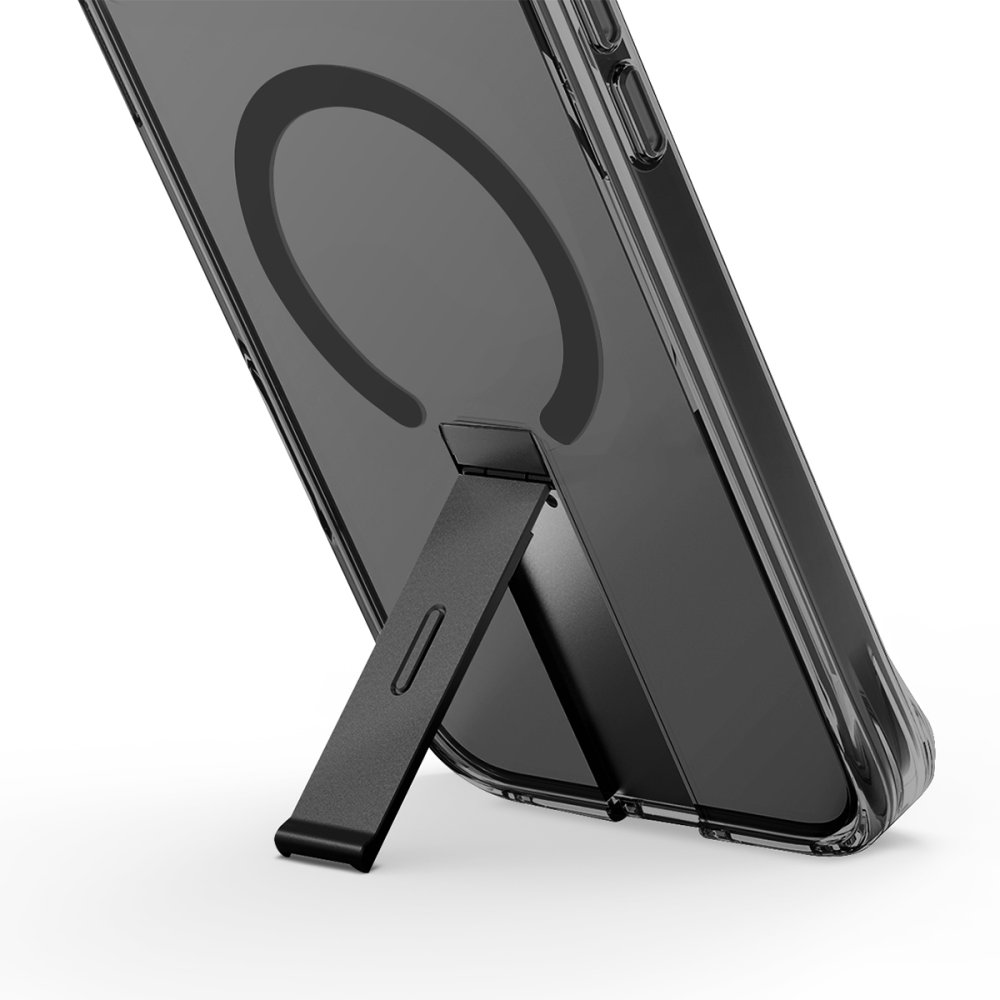 Uniq iPhone 16 Pro Eleva Standlı Magsafe Kapak - Siyah