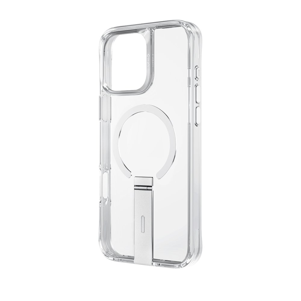 Uniq iPhone 16 Pro Max Eleva Standlı Magsafe Kapak - Şeffaf