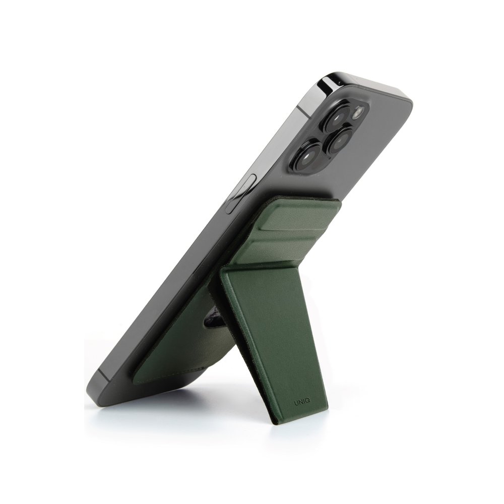 Uniq Lyft Manyetik Kartlıklı Standlı Holder - Yeşil