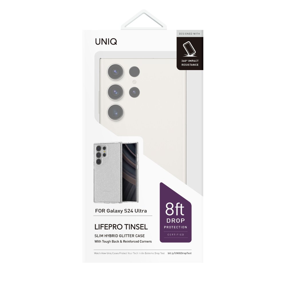 Uniq Samsung Galaxy S24 Ultra LifePro Xtreme Kapak - Simli