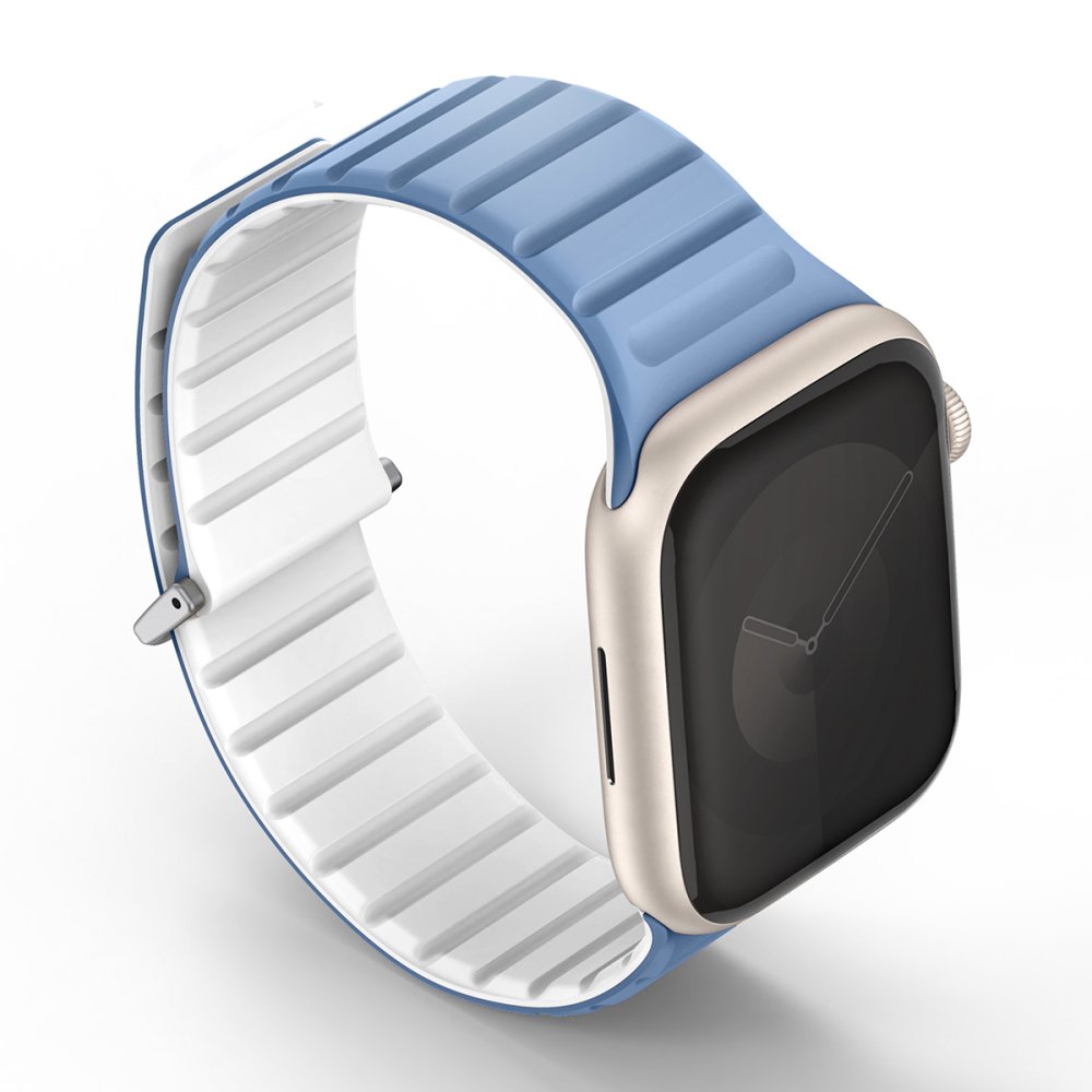 Uniq Watch 38mm Revix Evo Reversible Manyetik Kordon - Mavi-Beyaz