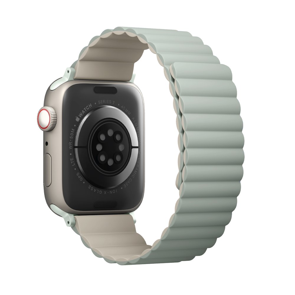 Uniq Watch 40mm Revix Reversible Manyetik Kordon - Yeşil-Bej