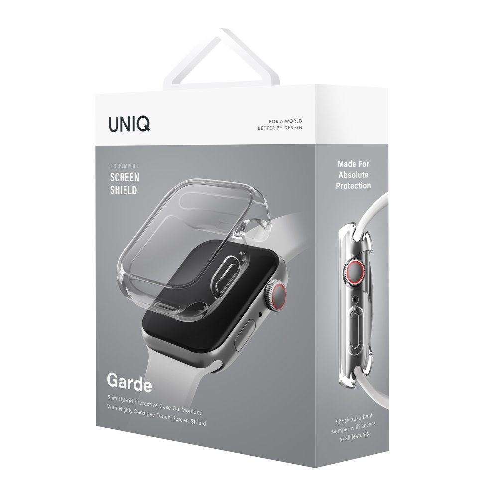 Uniq Watch 41mm Garde Kasa Cam Ekran Koruyucu - Şeffaf