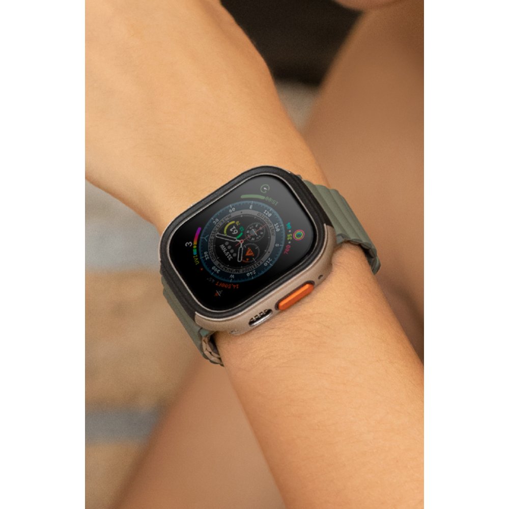 Uniq Watch 41mm Valencia Camlı Kasa Ekran Koruyucu - Mavi