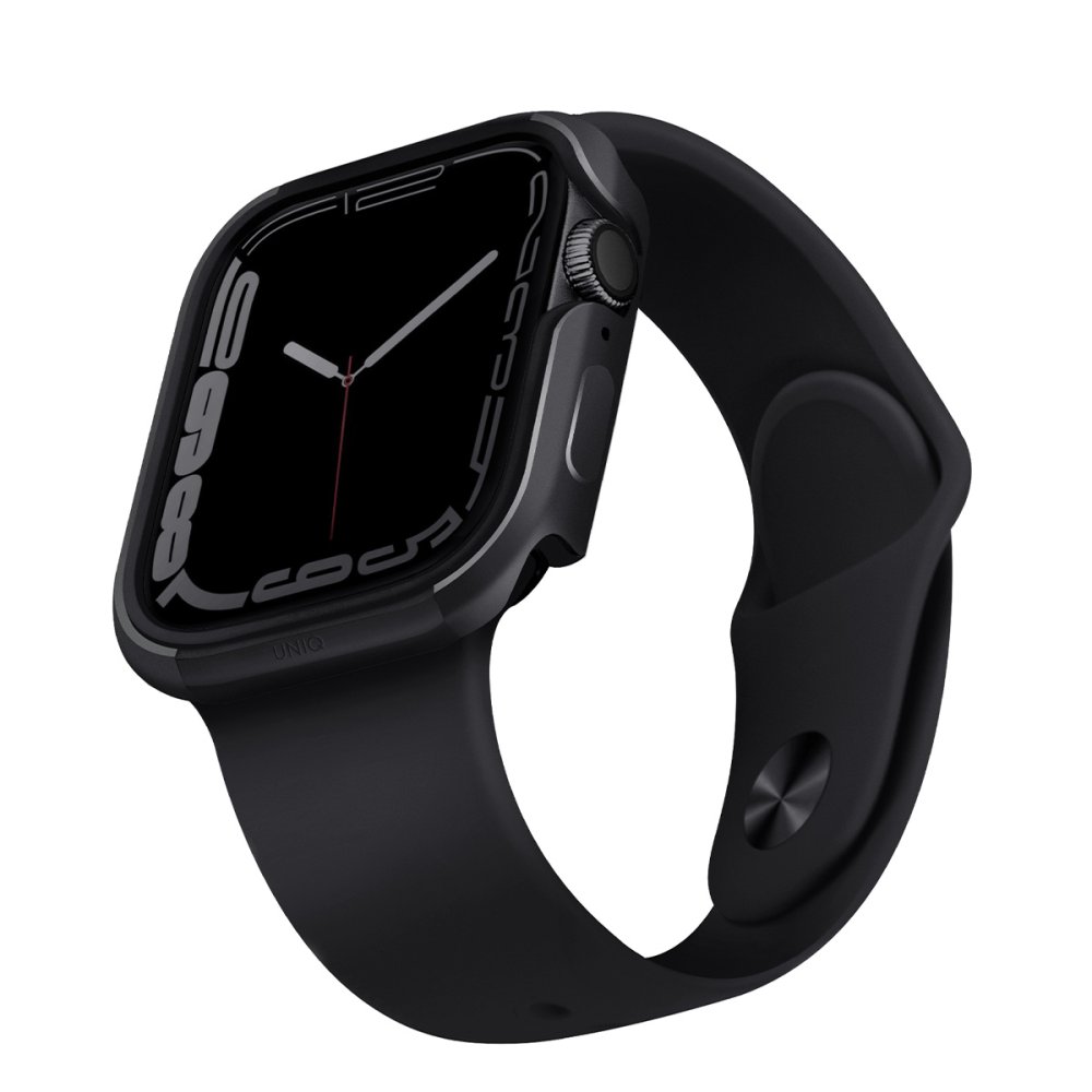 Uniq Watch 41mm Valencia Camlı Kasa Ekran Koruyucu - Siyah