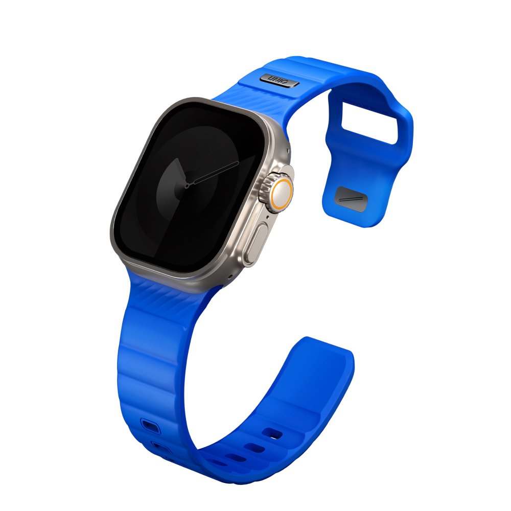 Uniq Watch 44mm Stride FKM Silikon Kordon - Mavi