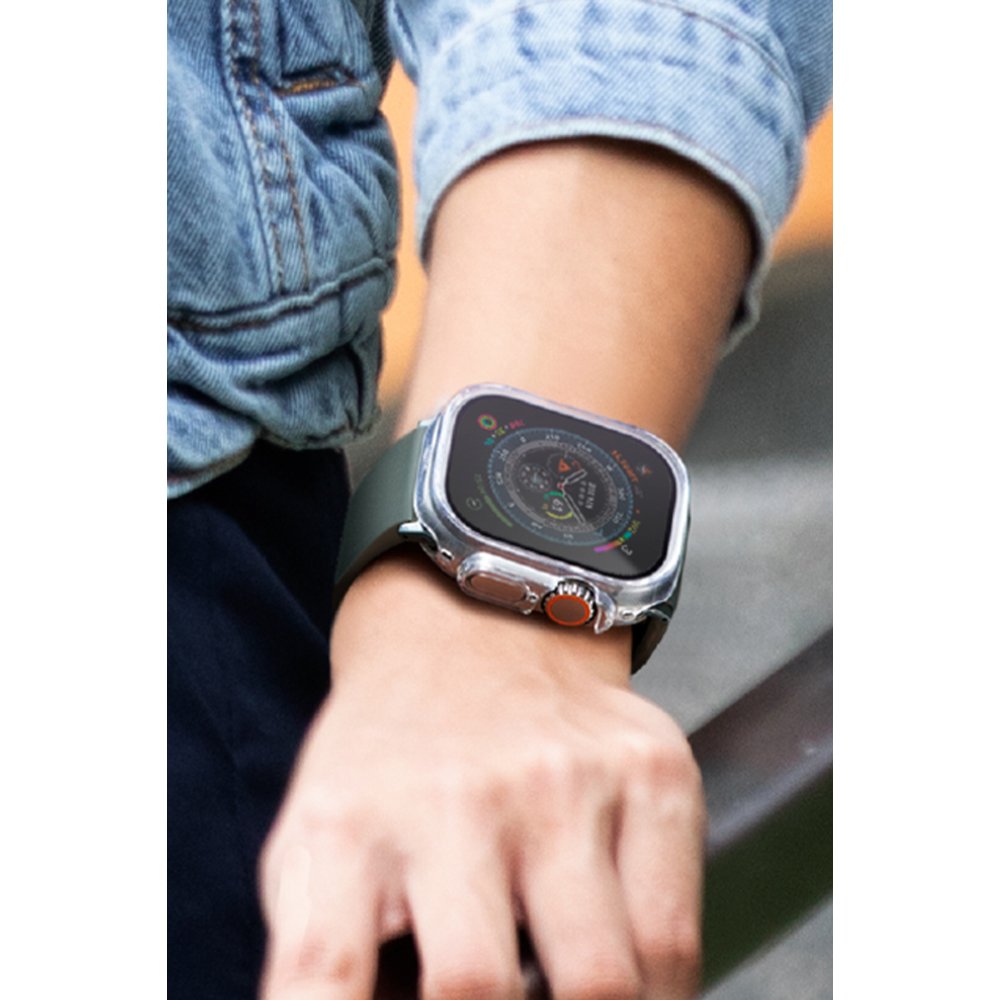 Uniq Watch 45mm Garde Kasa Cam Ekran Koruyucu - Füme