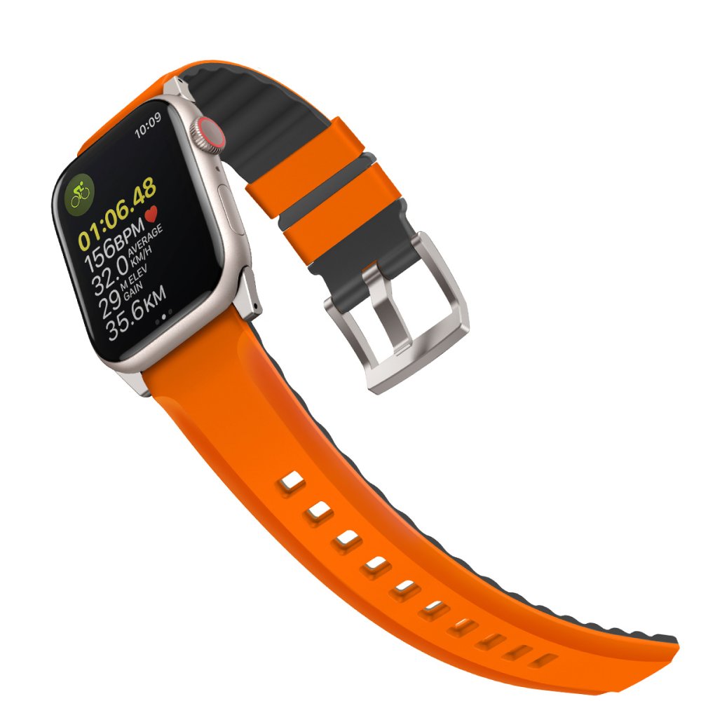 Uniq Watch 45mm Linus Airosoft Silikon Kılıf - Turuncu