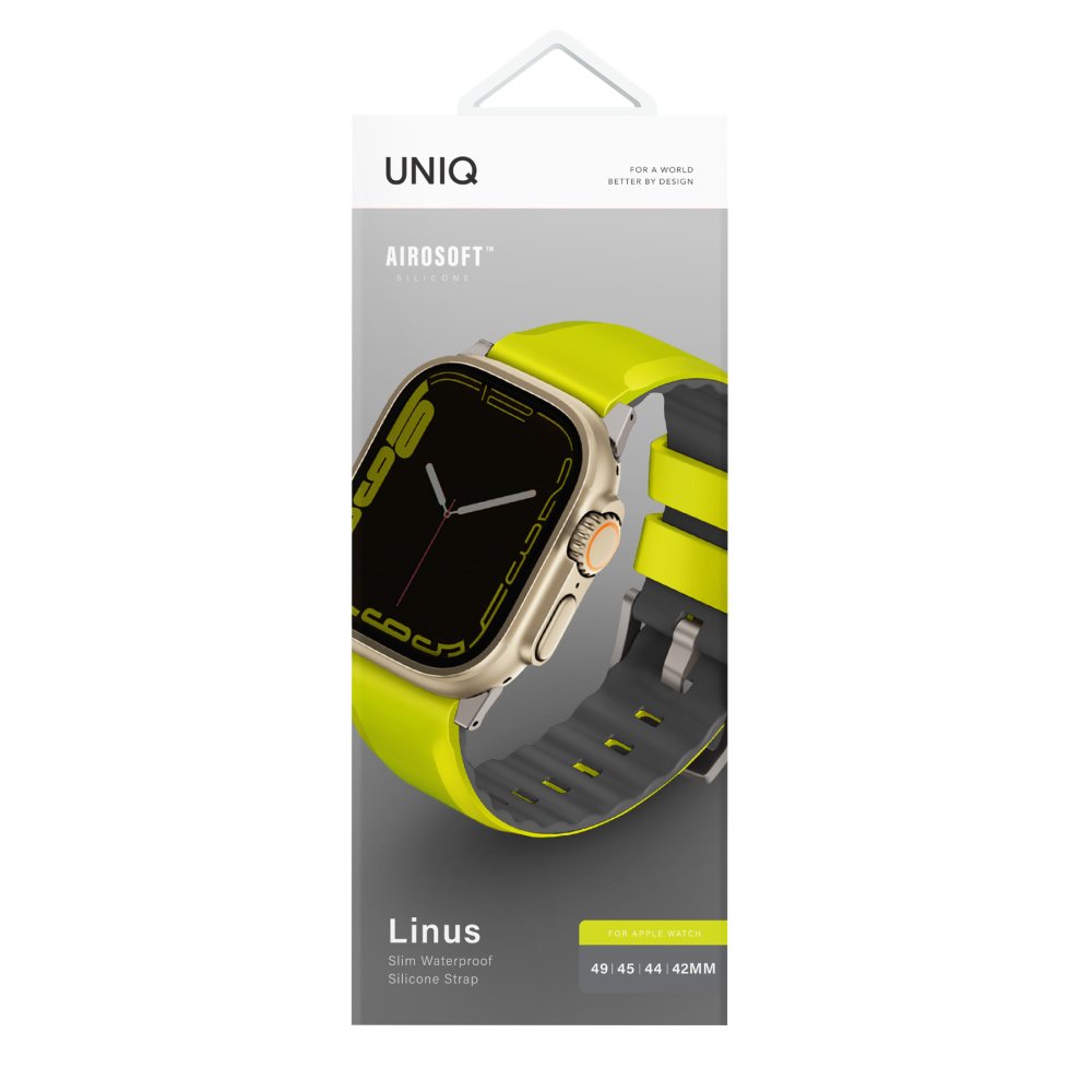 Uniq Watch 45mm Linus Airosoft Silikon Kılıf - Yeşil
