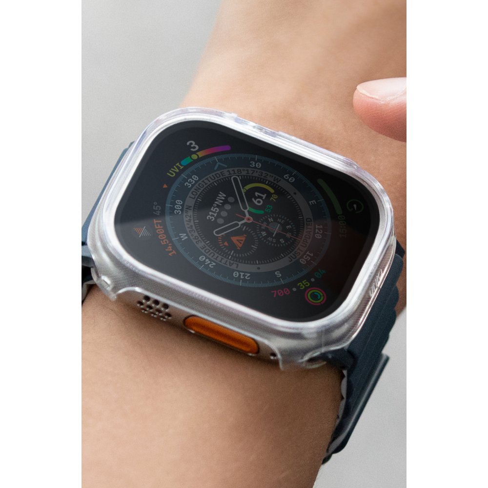 Uniq Watch 46mm Garde Kasa Cam Ekran Koruyucu - Şeffaf