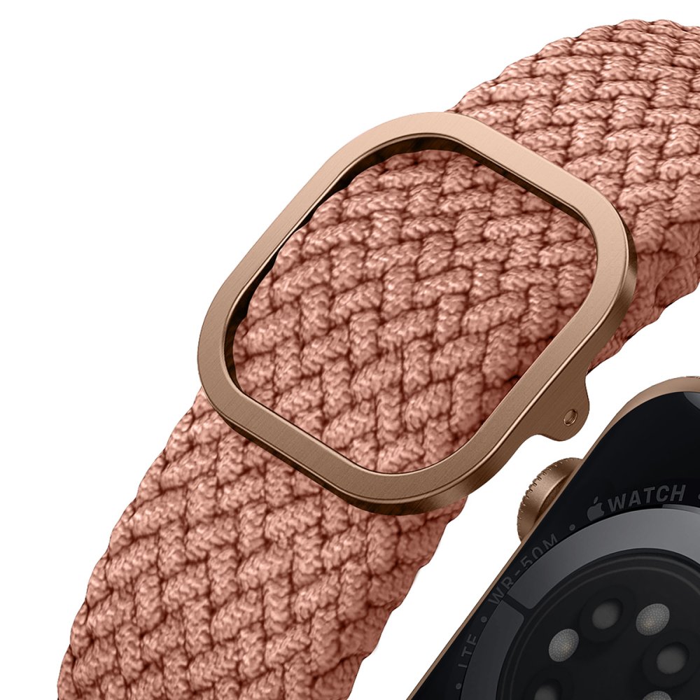 Uniq Watch Ultra 49mm Aspen Örgülü Kordon - Pembe