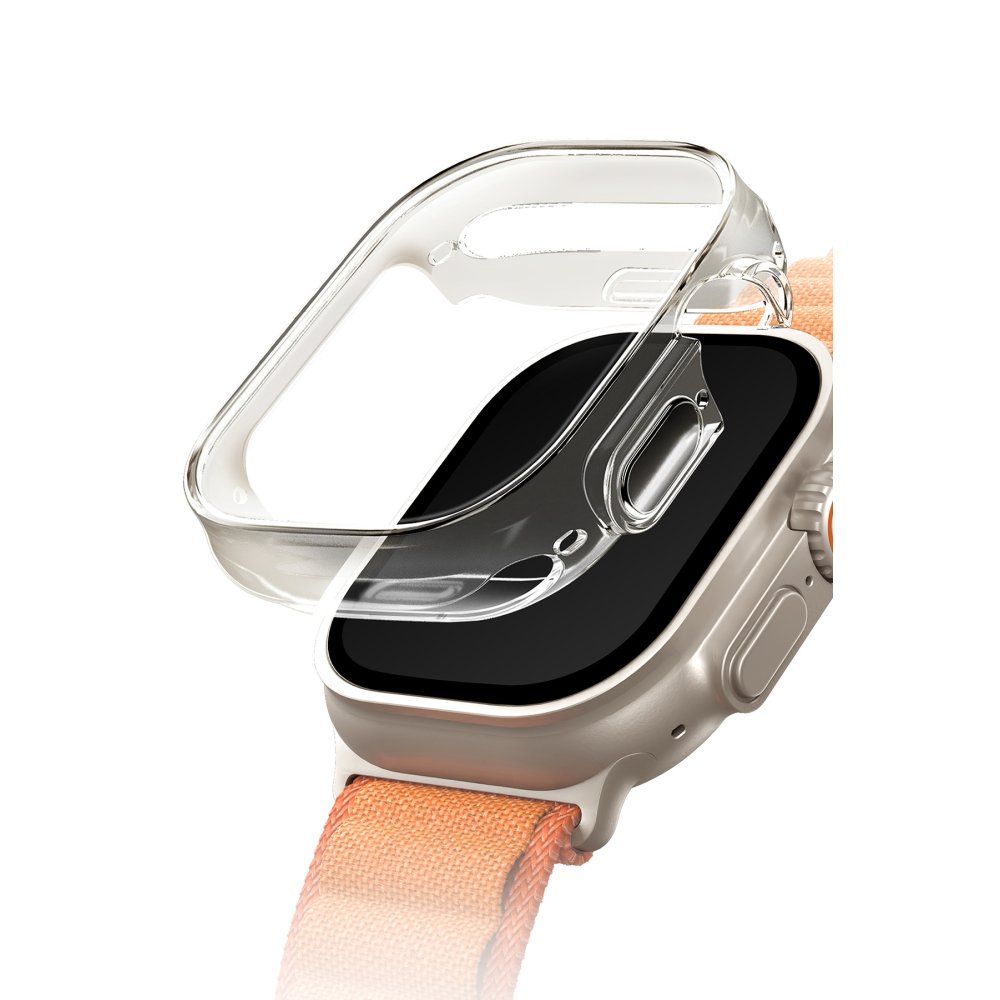 Uniq Watch Ultra 49mm Garde Kasa Cam Ekran Koruyucu - Şeffaf