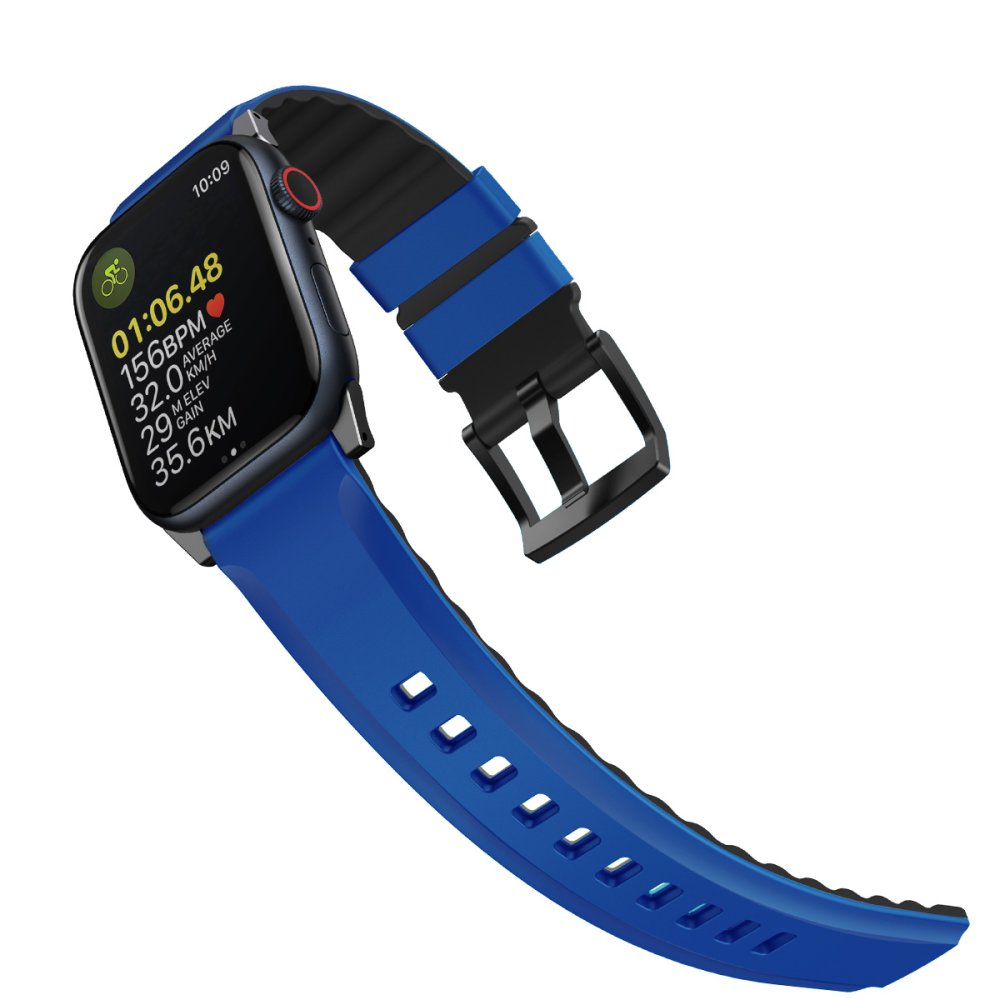 Uniq Watch Ultra 49mm Linus Airosoft Silikon Kılıf - Mavi