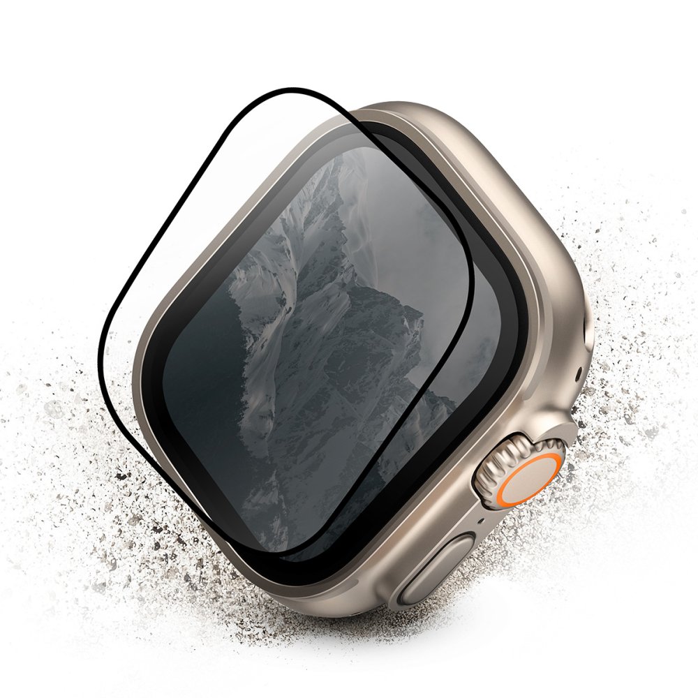 Uniq Watch Ultra 49mm Optix Vivid Saat Cam Ekran Koruyucu - Şeffaf