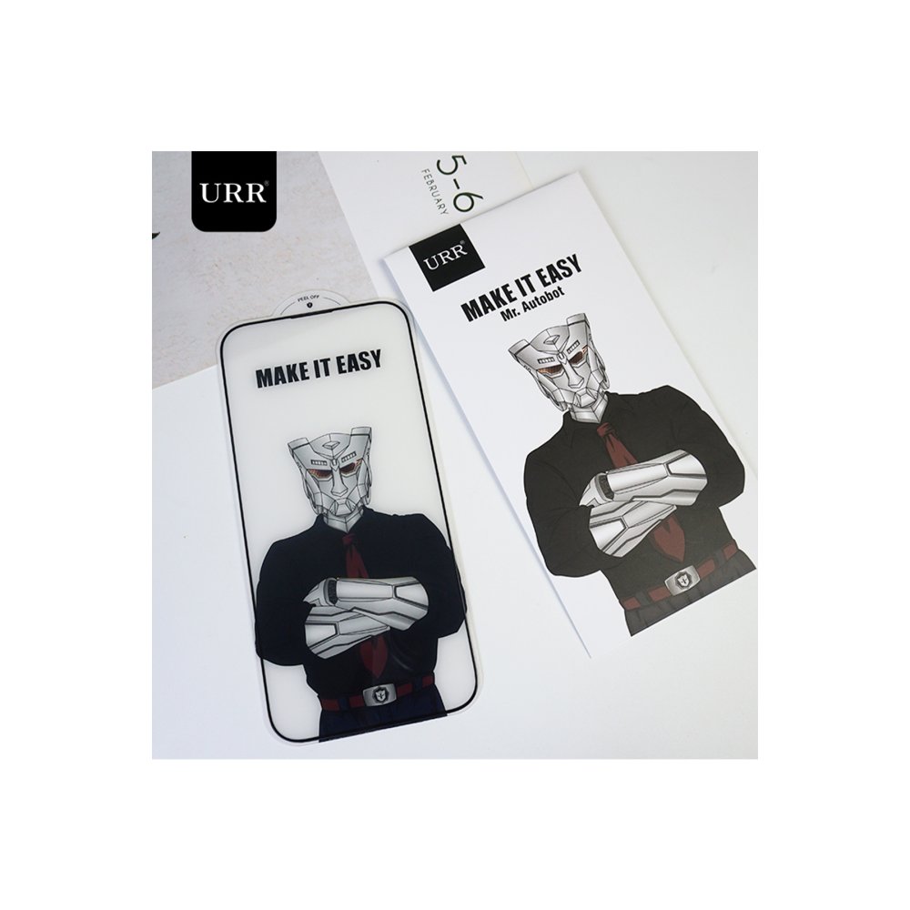 URR iPhone 15 Pro Lazer Antidust Cam Ekran Koruyucu - Siyah