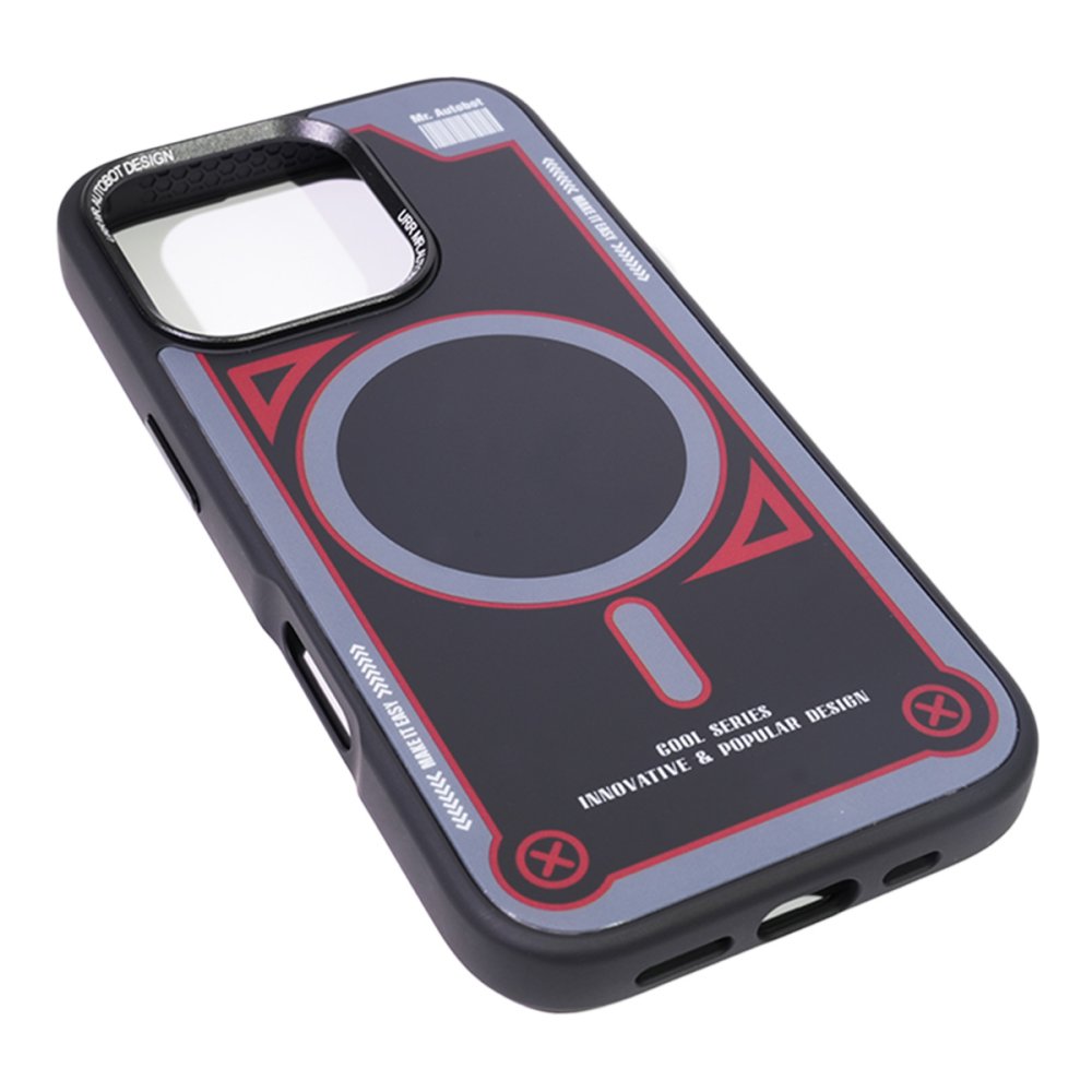 URR iPhone 16 Cool Series Matte Pure PC Magsafe Kapak - Siyah