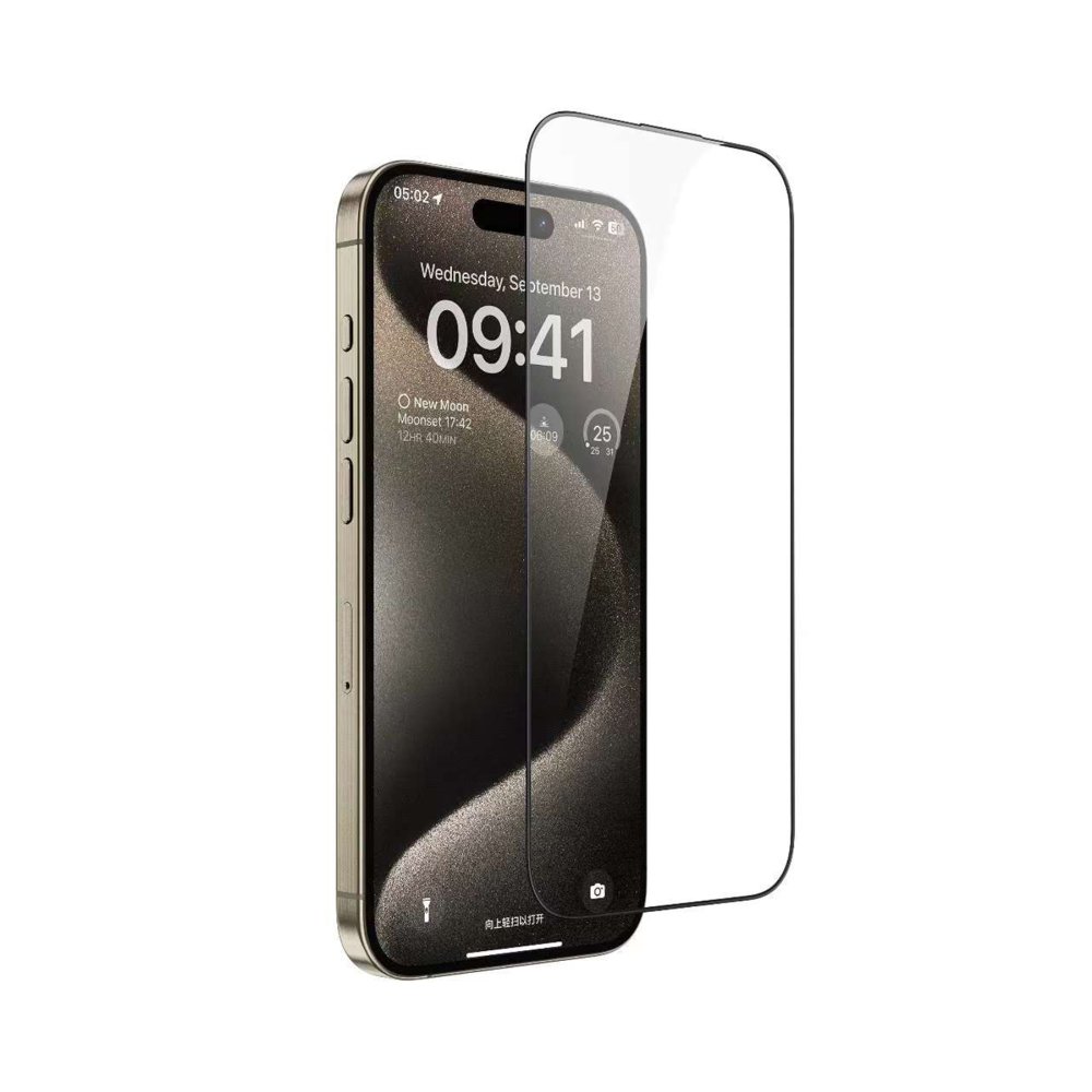 URR iPhone 16 Crystal Clear Magsafe 3in1 Ekran Koruyucu ve Kamera Lens Set - Şeffaf