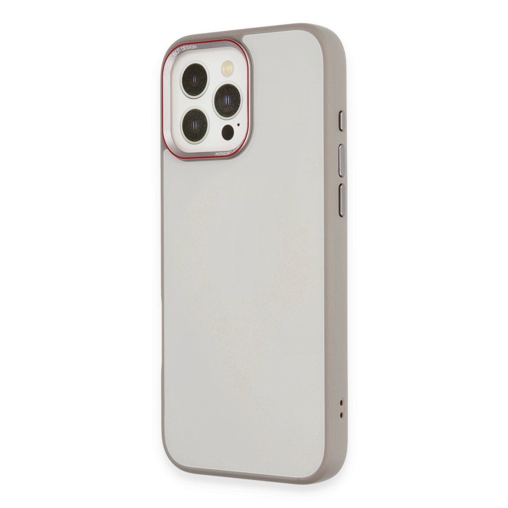 URR iPhone 16 Pro Matte Pure Glass Magsafe Kapak - Titan Gri