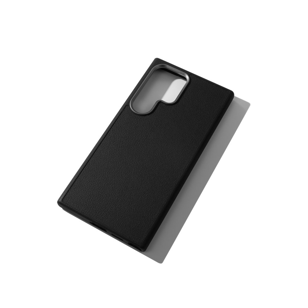 URR Samsung Galaxy S24 Ultra Innovative Leather Magsafe Kapak - Siyah