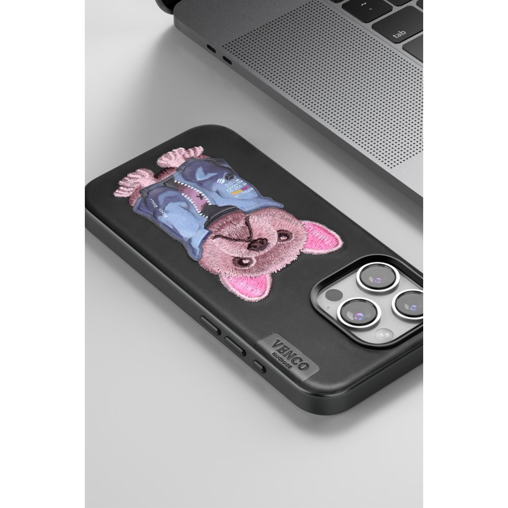 Venco iPhone 14 Cute Desenli Kapak - Lacivert