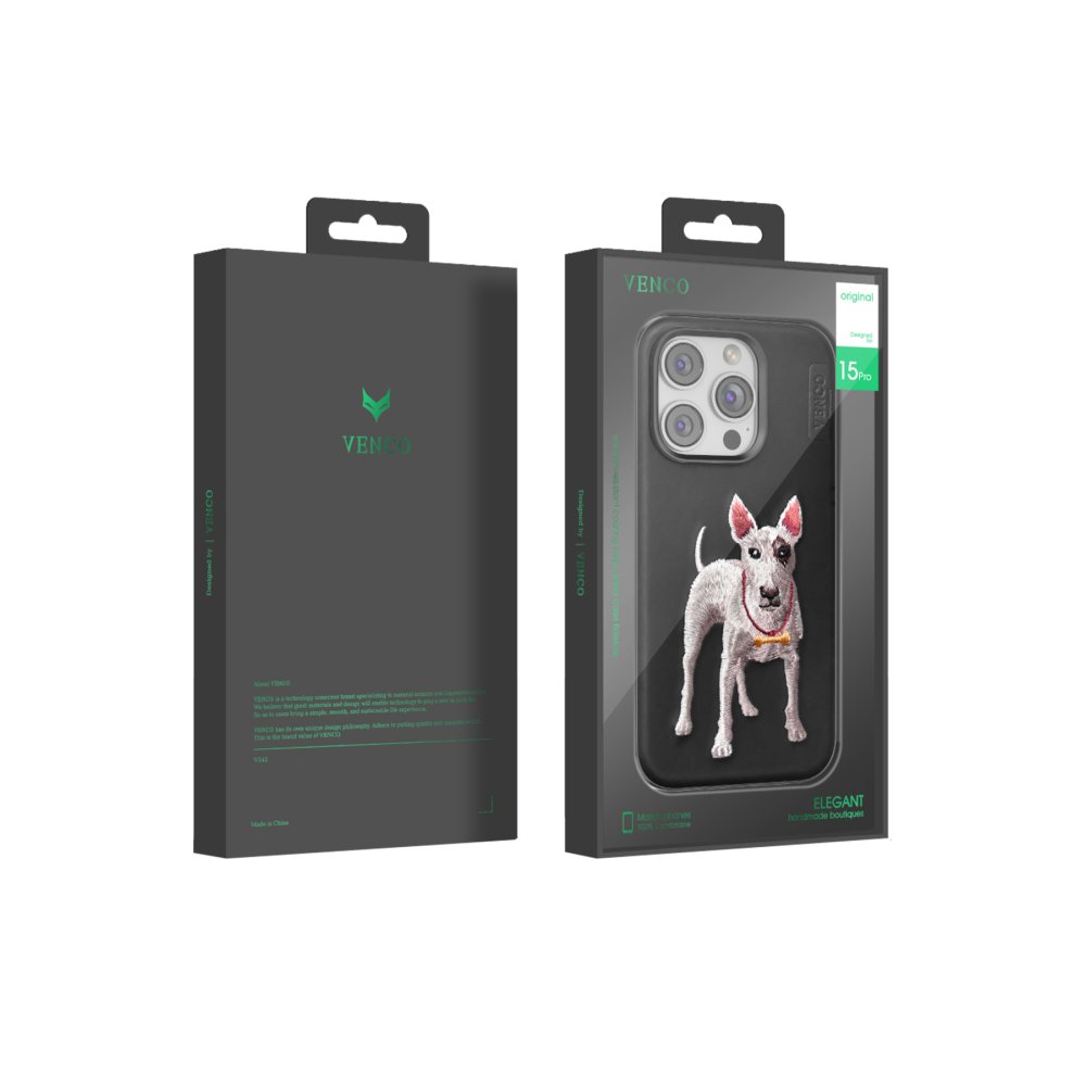 Venco iPhone 14 Pro Max Perma Desenli Kapak - Lacivert