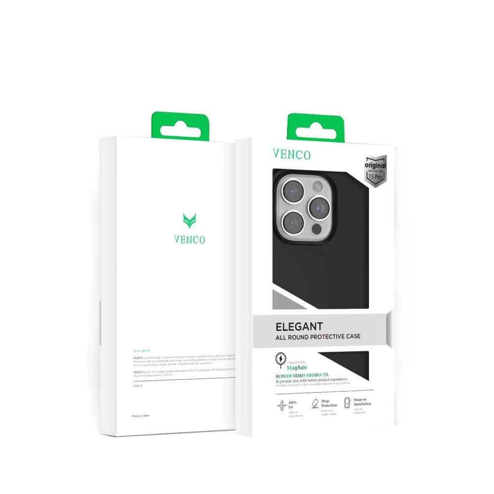 Venco iPhone 15 Pro Max Home Magsafe Kapak - Lacivert