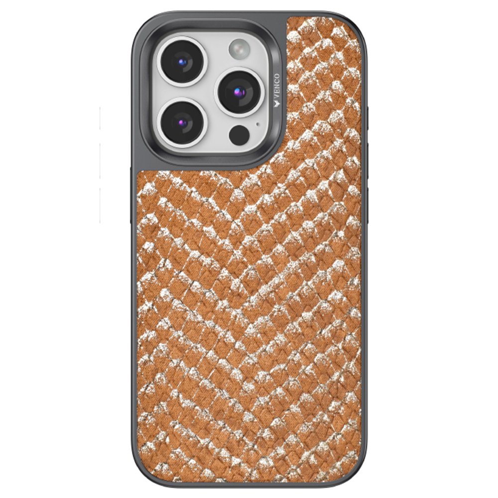Venco iPhone 15 Pro Max Viper Kapak - Kahverengi