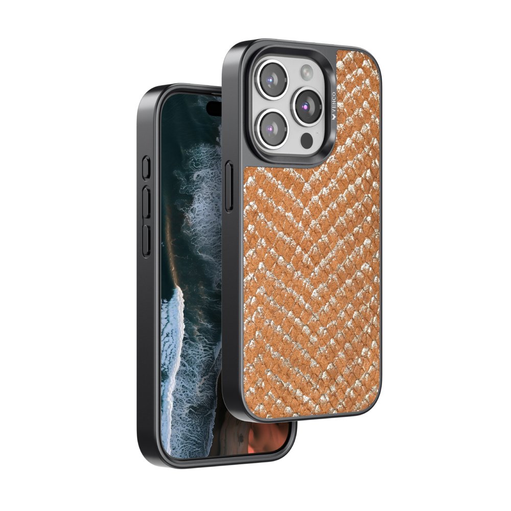 Venco iPhone 15 Viper Kapak - Kahverengi