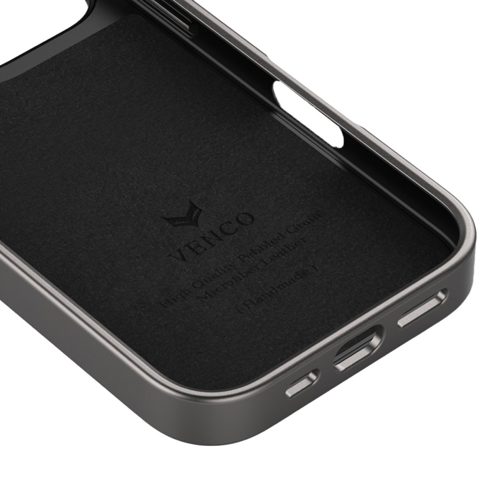 Venco iPhone 16 Pro Max Brand Kapak - Gümüş