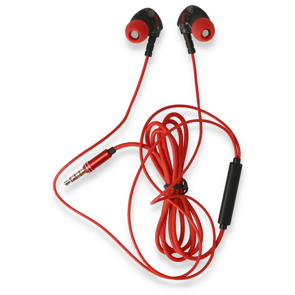 Vlike MT300 Kulak içi Kulaklık - Kırmızı